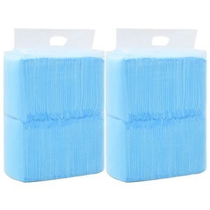 vidaXL, vidaXL Hunde-Toilettenmatten 200 Stk. 60×45 cm Vliesstoff, vidaXL Hunde-Toilettenmatten 200 Stk. 60×45 cm Vliesstoff