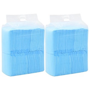 vidaXL, vidaXL Hunde-Toilettenmatten 200 Stk. 60×60 cm Vliesstoff, vidaXL Hunde-Toilettenmatten 200 Stk. 60×60 cm Vliesstoff