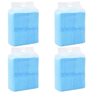 vidaXL, vidaXL Hunde-Toilettenmatten 400 Stk. 60×60 cm Vliesstoff, vidaXL Hunde-Toilettenmatten 400 Stk. 60×60 cm Vliesstoff