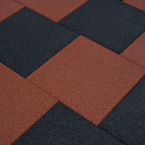 Diverse Hardware, Fallschutzfliesen 18 Stk. Gummi 50 x 50 x 3 cm Rot, vidaXL Fallschutzfliesen 18 Stk. Gummi 50 x 50 x 3 cm Rot