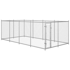 Diverse Hardware, Outdoor-Hundezwinger 8x4x2 m, vidaXL Outdoor-Hundezwinger 7,6x3,8x1,9 m