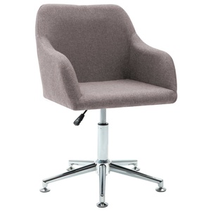 Diverse Hardware, Esszimmerstuhl Drehbar Taupe Stoff, 