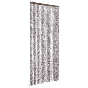 Diverse Hardware, Insektenschutz-Vorhang 100 x 220 cm Braun und Beige, vidaXL Insektenschutz-Vorhang Braun und Beige 100x220 cm Chenille