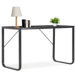 Diverse Hardware, Computertisch Schwarz 120 x 60 x 73 cm, 