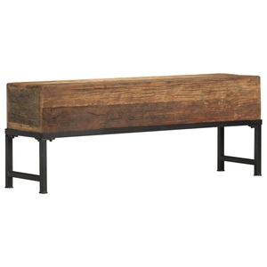 Diverse Hardware, Sitzbank 120 cm Recyceltes Massivholz, 