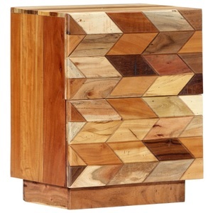 vidaXL, vidaXL Nachttisch 40x30x50 cm Altholz Massiv, vidaXL Nachttisch 40x30x50 cm Altholz Massiv