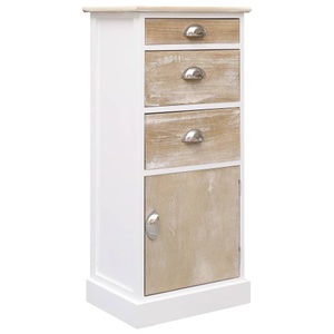 Diverse Hardware, Beistellschrank 38 x 28 x 86 cm Paulownia Holz, vidaXL Beistellschrank 38x28x86 cm Massivholz Paulownia