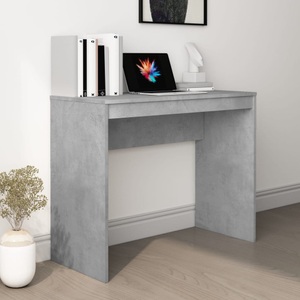 vidaXL, vidaXL Schreibtisch Betongrau 90×40×72 cm Spanplatte, 