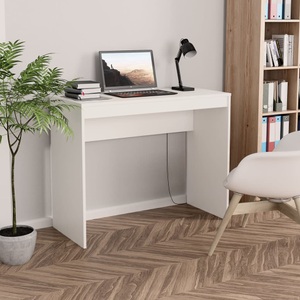 vidaXL, vidaXL Schreibtisch Weiß 90×40×72 cm Spanplatte