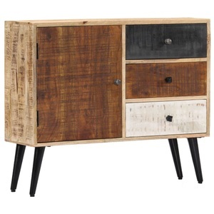 vidaXL, vidaXL Sideboard 88×30×73 cm Mango-Massivholz, vidaXL Sideboard 88×30×73 cm Mango-Massivholz