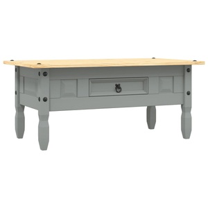 Couchtisch Mexiko-Stil Kiefer Corona Grau 100 x 60 x 45 cm
