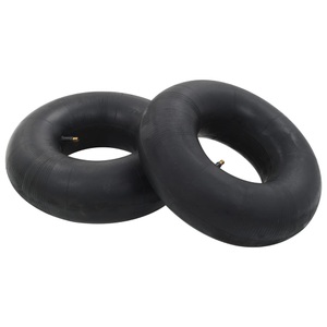 vidaXL, vidaXL Schubkarren-Schläuche 2 Stk. 15x6.00-6 Gummi, vidaXL Schubkarren-Schläuche 2 Stk. 15x6.00-6 Gummi