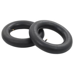 vidaXL, vidaXL Schubkarren-Schläuche 2 Stk. 3.50-8/16x4/4.00-8/400x100 Gummi, vidaXL Schubkarren-Schläuche 2 Stk. 3.50-8/16x4/4.00-8/400x100 Gummi