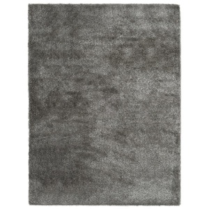 vidaXL, vidaXL Hochflor-Teppich 80×150 cm Anthrazit, 