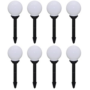 Diverse Hardware, Wegeleuchten 8 Stk. LED 15 cm mit Erdspiess, vidaXL Wegeleuchten 8 Stk. LED 15 cm mit Erdspieß