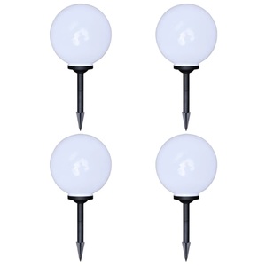 Diverse Hardware, Wegeleuchten 4 Stk. LED 30 cm mit Erdspiess, vidaXL Wegeleuchten 4 Stk. LED 30 cm mit Erdspieß