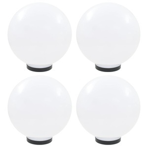 vidaXL, vidaXL LED-Gartenleuchten 4 Stk. Kugelförmig 30 cm PMMA, vidaXL LED-Gartenleuchten 4 Stk. Kugelförmig 30 cm PMMA
