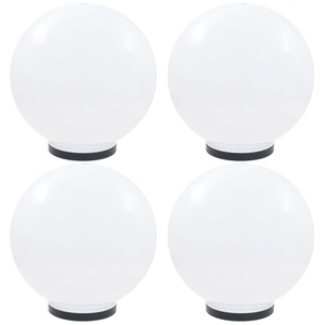 vidaXL, vidaXL LED-Gartenleuchten 4 Stk. Kugelförmig 40 cm PMMA, vidaXL LED-Gartenleuchten 4 Stk. Kugelförmig 40 cm PMMA