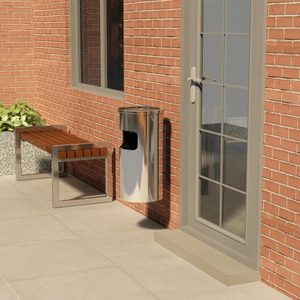 Diverse Hardware, Wandaschenbecher Edelstahl 26 L