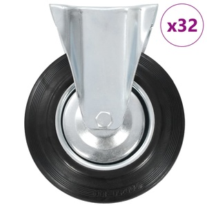 Diverse Hardware, 32 Stk. Bockrollen 200 mm, vidaXL 32 Stk. Bockrollen 200 mm