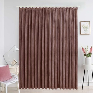 Diverse Hardware, Verdunkelungsvorhang mit Haken Samt Antik-Rosa 290 x 245 cm, vidaXL Verdunkelungsvorhang mit Haken Samt Antik-Rosa 290 x 245 cm