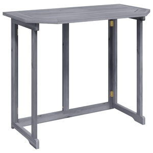 Diverse Hardware, Klappbarer Balkontisch 120 x 70 x 74 cm Massivholz Akazie