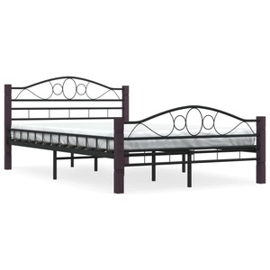 Diverse Hardware, Bettgestell Schwarz Metall 120x200 cm, vidaXL Bettgestell Schwarz Metall 120x200 cm