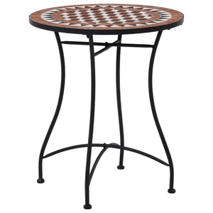 Diverse Hardware, Mosaik-Bistrotisch Braun 60 cm Keramik, vidaXL Bistrotisch Mosaik Keramik Braun 60 cm