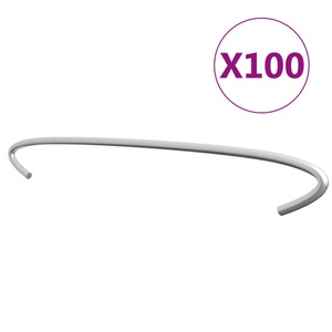 Diverse Hardware, Gabionen-Distanzhalter 100 Stk. Verzinkter Stahl 50 cm