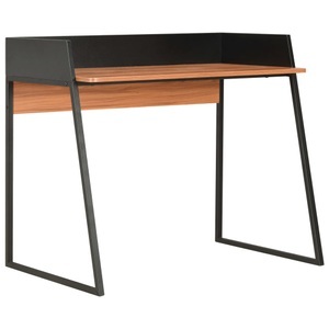 Diverse Hardware, Schreibtisch Schwarz und Braun 90x60x88 cm, vidaXL Schreibtisch Schwarz und Braun 90x60x88 cm