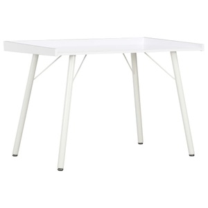 vidaXL, vidaXL Schreibtisch Weiß 90×50×79 cm, vidaXL Schreibtisch Weiß 90×50×79 cm