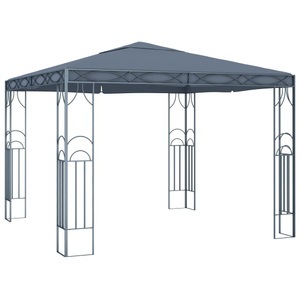 Diverse Hardware, Pavillon 300 x 300 cm Anthrazit, vidaXL Pavillon 300 x 300 cm Anthrazit