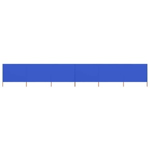 Diverse Hardware, 6-teiliges Windschutzgewebe 800 x 80 cm Azurblau