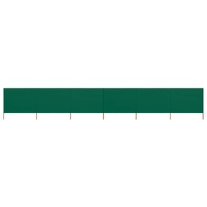 vidaXL, vidaXL 6-teiliges Windschutzgewebe 800 x 120 cm Grün, vidaXL 6-teiliges Windschutzgewebe 800 x 120 cm Grün