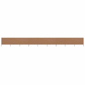Diverse Hardware, 9-teiliges Windschutzgewebe 1200 x 160 cm Taupe