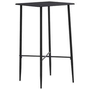 Diverse Hardware, Bartisch Schwarz 60 x 60 x 111 cm MDF, vidaXL Bartisch Schwarz 60 x 60 x 111 cm MDF