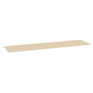 vidaXL, vidaXL Gartenbank-Auflage Beige 200x50x4 cm