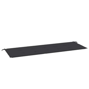 Diverse Hardware, Gartenbank-Auflage Schwarz 150 x 50 x 3 cm, vidaXL Gartenbank-Auflage Schwarz 150x50x3 cm Oxford-Gewebe
