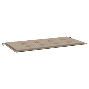 Diverse Hardware, Gartenbank-Auflage Taupe 120 x 50 x 3 cm, vidaXL Gartenbank-Auflage Taupe 120x50x3 cm Oxford-Gewebe