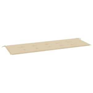 vidaXL Gartenbank-Auflage Beige 150x50x4 cm