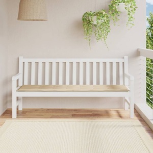 Diverse Hardware, Gartenbank-Auflage Beige 180 x 50 x 3 cm, vidaXL Gartenbank-Auflage Beige 180x50x3 cm Oxford-Gewebe