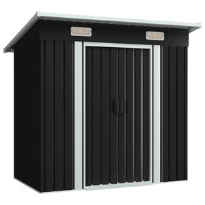 Diverse Hardware, Gartenschuppen Anthrazit Stahl, vidaXL Gartenschuppen Anthrazit Stahl