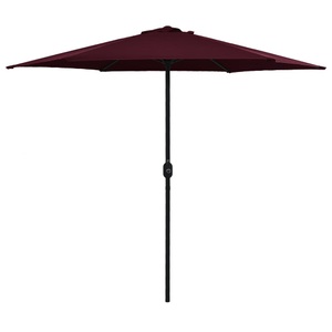 Diverse Hardware, Sonnenschirm mit Aluminium-Mast 270 x 246 cm Bordeauxrot, vidaXL Sonnenschirm mit Aluminium-Mast 270x246 cm Bordeauxrot