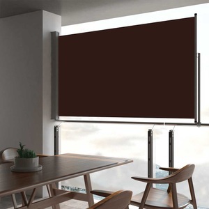 Diverse Hardware, Ausziehbare Seitenmarkise 140 x 300 cm Braun, vidaXL Ausziehbare Seitenmarkise 140 x 300 cm Braun