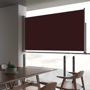 Diverse Hardware, Ausziehbare Seitenmarkise 160x300 cm Braun, vidaXL Ausziehbare Seitenmarkise 160x300 cm Braun