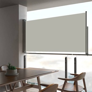 vidaXL, vidaXL Ausziehbare Seitenmarkise 80×300 cm Creme, 