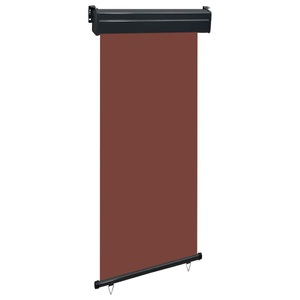 vidaXL, vidaXL Balkon-Seitenmarkise 100 × 250 cm Braun