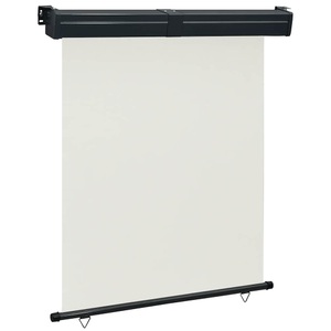 vidaXL, vidaXL Balkon-Seitenmarkise 140 × 250 cm Creme