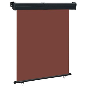 vidaXL, vidaXL Balkon-Seitenmarkise 140 × 250 cm Braun
