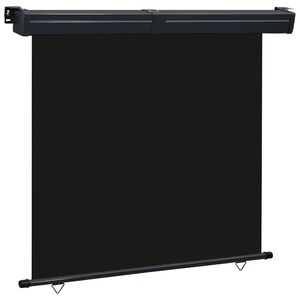 vidaXL, vidaXL Balkon-Seitenmarkise 170 × 250 cm Schwarz